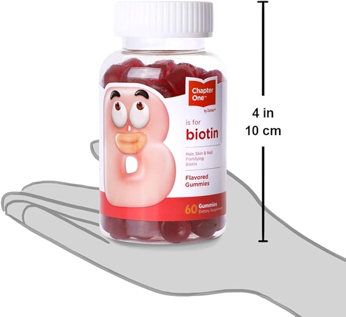 Supports skin, hair supports skin, hair Biotin Gummies, flavoured, 60c