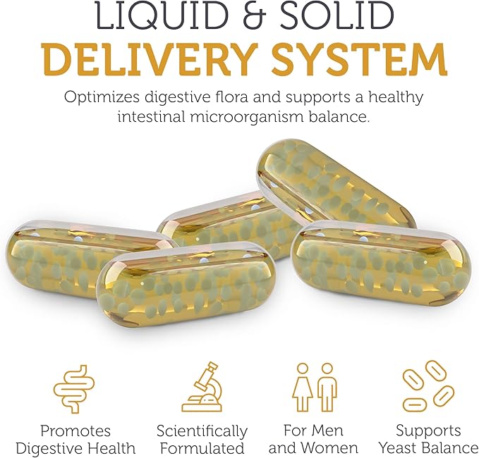 Supports Intestinal Health & Yeast Balance