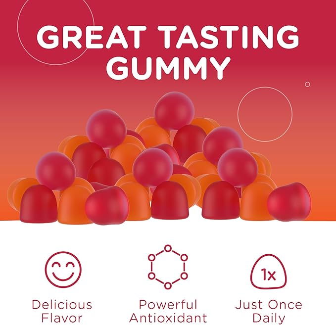 Vitamin D3, 1000 IU, 60 Flavored Gummies