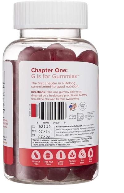 Supports skin, hair supports skin, hair Biotin Gummies, flavoured, 60c