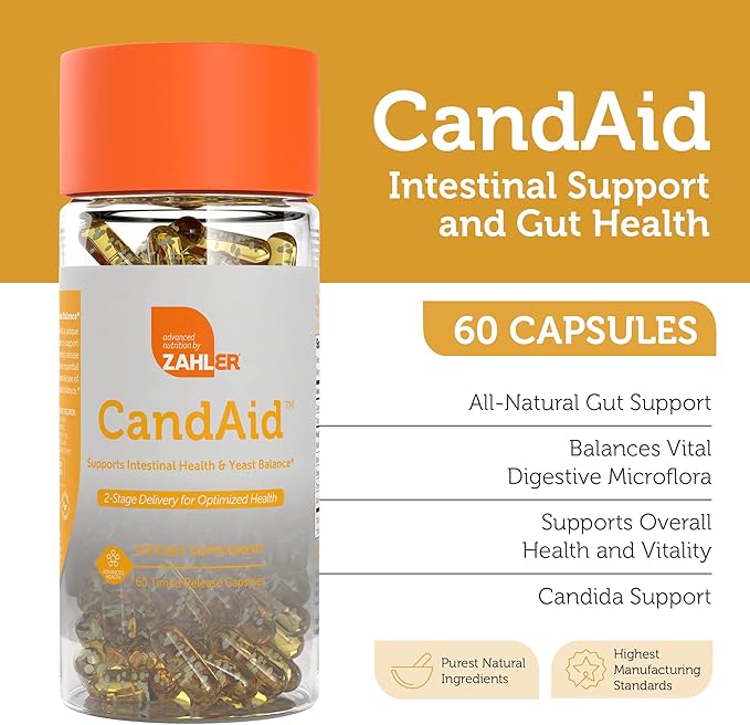 Supports Intestinal Health & Yeast Balance