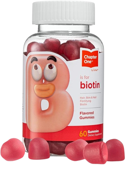 Supports skin, hair supports skin, hair Biotin Gummies, flavoured, 60c