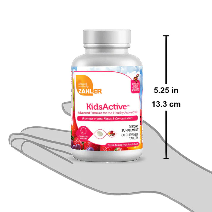 Concentration KidsActive, Support Focus and Concentration, Fruit Punch