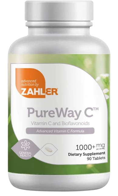 Pureway Advanced Vitamin C 1000+ mg Dietary Supplement Unflavored, 90c