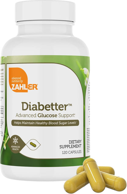 Diabetter, Advanced Glucose Support - Zahler UK