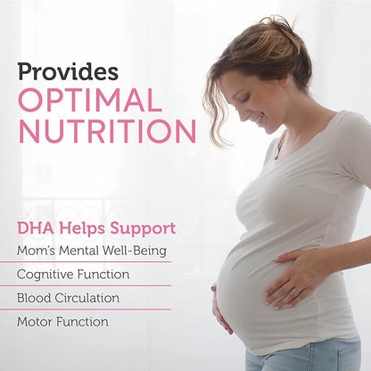 Prenatal Vitamin with DHA 300 & Folate, Multivitamin for Mother/Child, 60c