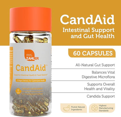 CandAid, Supports Intestinal Health & Yeast Balance, 60c