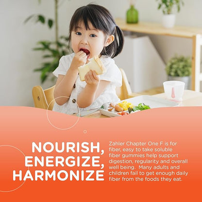 natural chicory root soluble fiber Chapter One, Fiber Gummies, Digesti