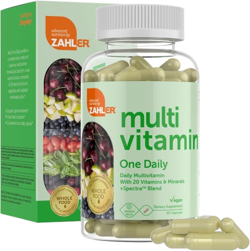 One Daily Vegan Multivitamins for Women & Men, Kosher, Halal, Vegan, 60 Count