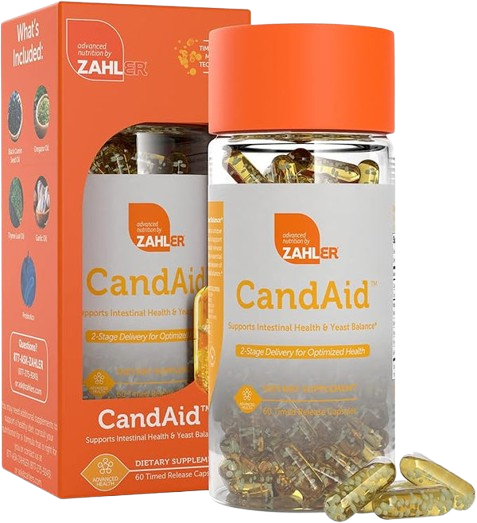 CandAid, Supports Intestinal Health & Yeast Balance, 60c