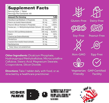 B-Complex, Bioactive formula, 60c