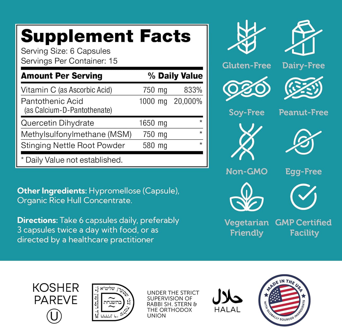 Supplement facts