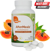 AfterMeals Digestive Enzyme Supplement Bottle, Fruit-Based Chewable Tablets, 100 Count