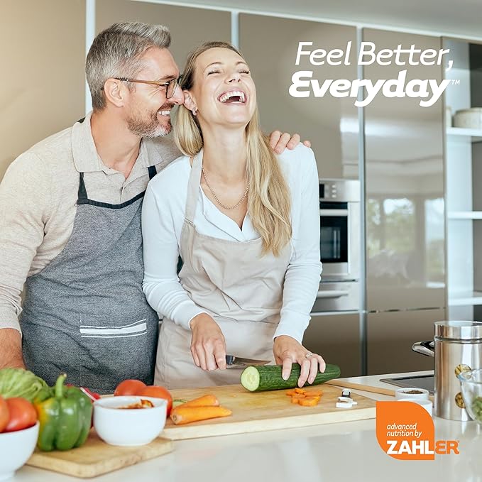 Kosher Halal Gluten-Free Badges for Zahler AfterMeals Digestive Enzyme Tablets