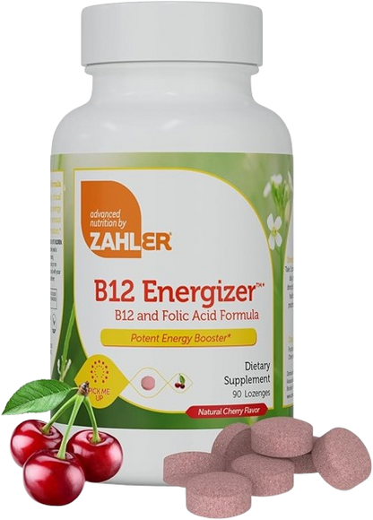 B12 Energizer 90 count bottle best vitamin b12 supplement energy tablets
