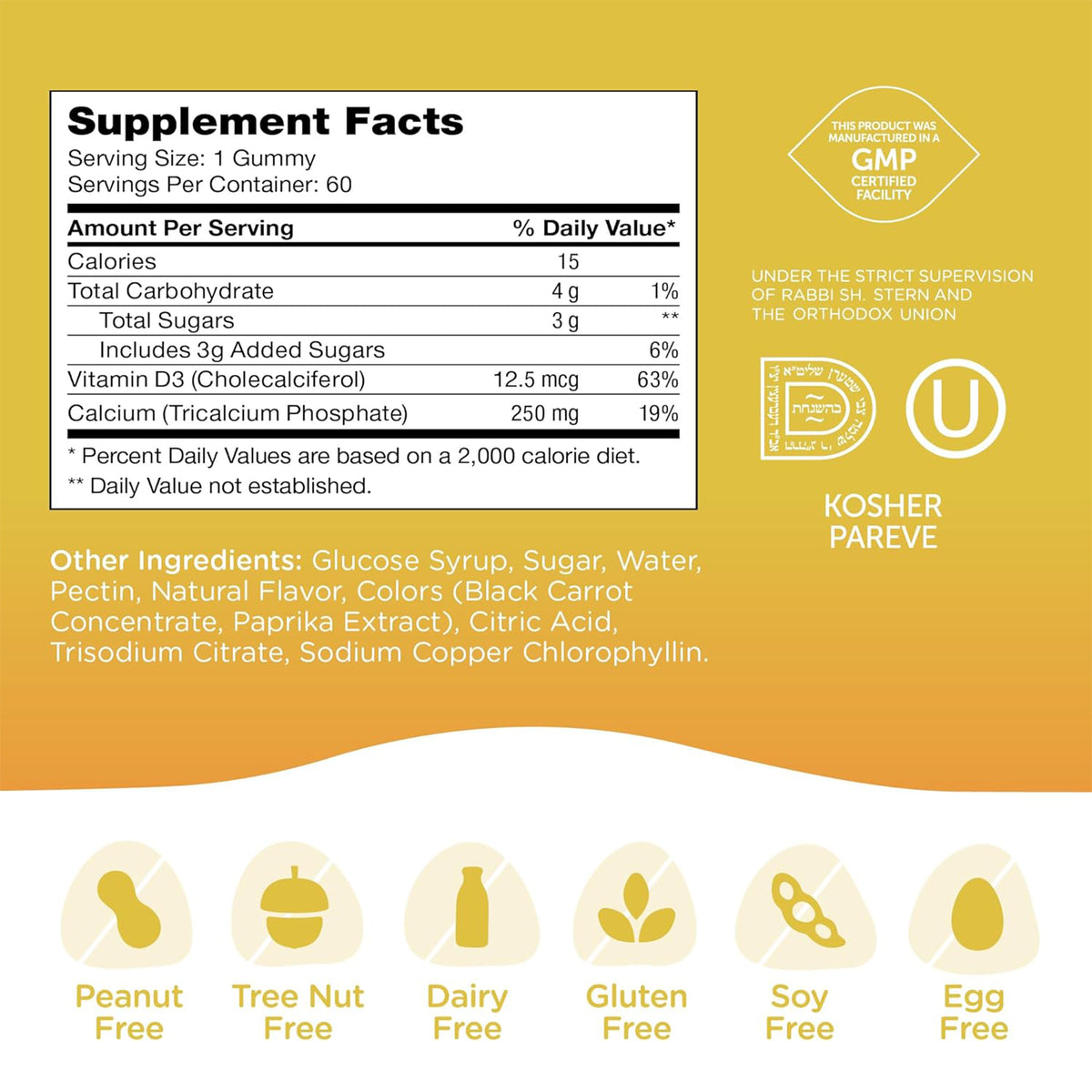 Kids taking Chapter One Calcium Gummies daily for strong bones and healthy teeth