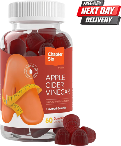 Chapter Six Apple Cider Vinegar Gummies with the Mother for Digestive Support