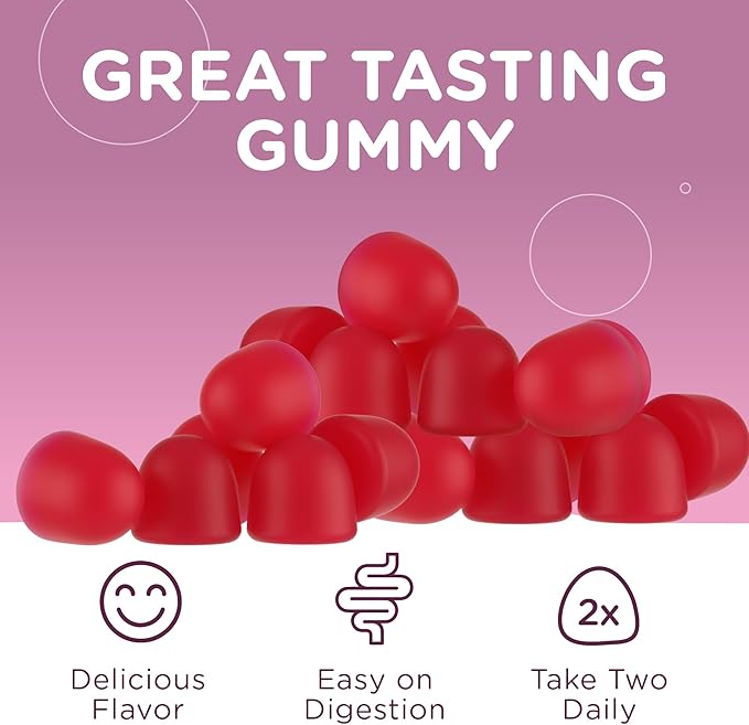 Prenatal Gummies with Folate and Zinc for Mom and Baby Immune Support