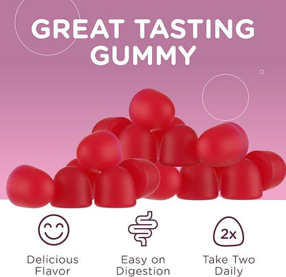 Prenatal Gummies with Folate and Zinc for Mom and Baby Immune Support