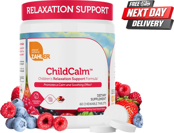 ChildCalm Magnesium for Kids | Children's Magnesium Supplement for Calm | 60 Tablets