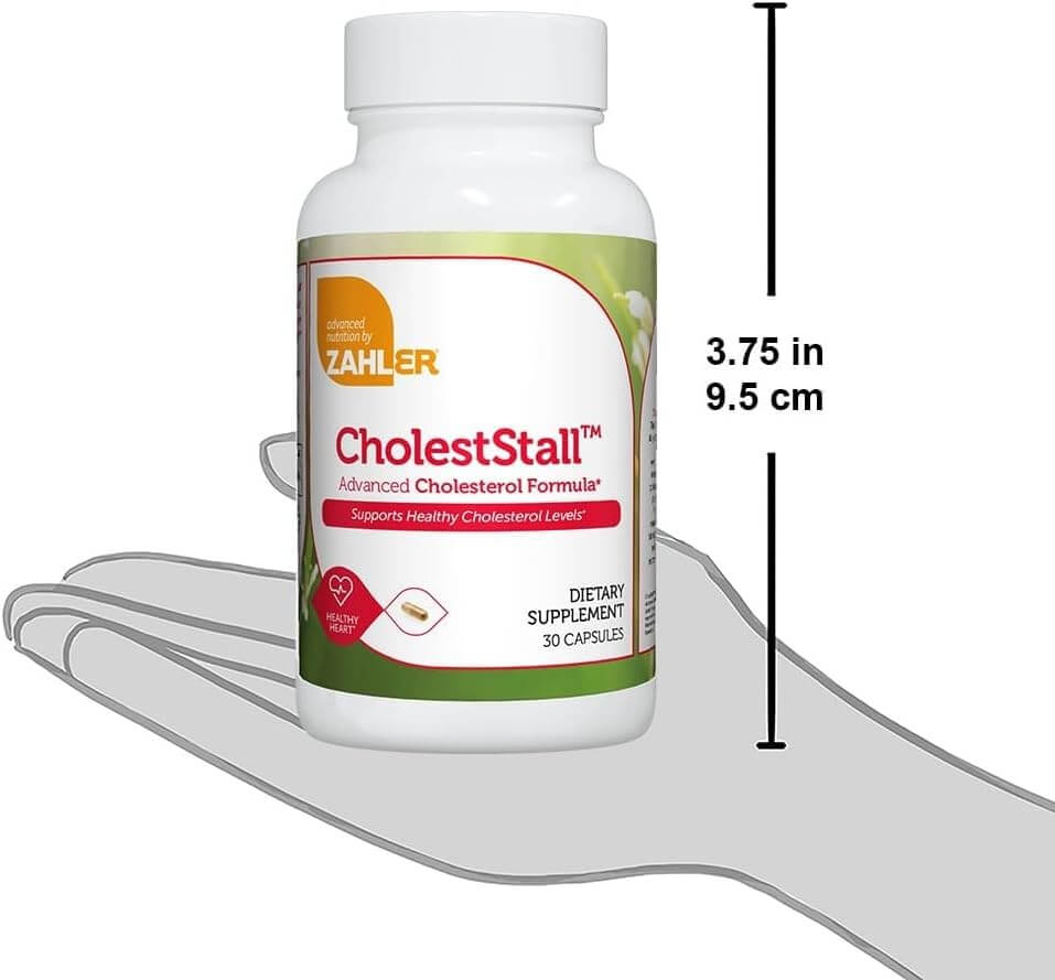 CholestStall Capsules Bottle for Natural Cardiovascular and Lipid Health Support