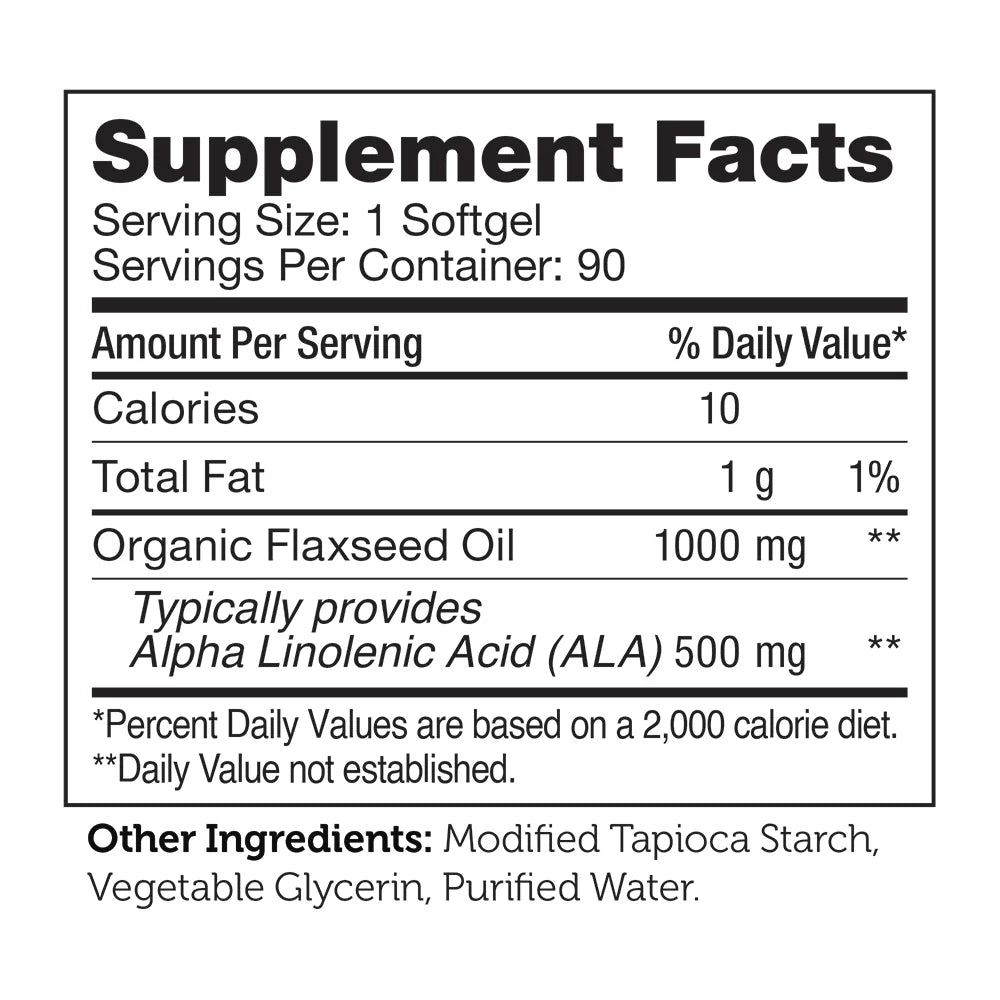 Supplement facts