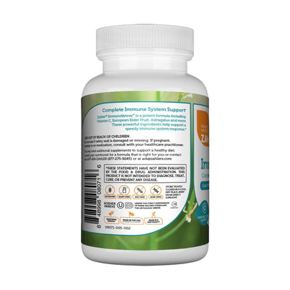 ImmunAbreve ingredients infographic for natural immunity booster and wellness