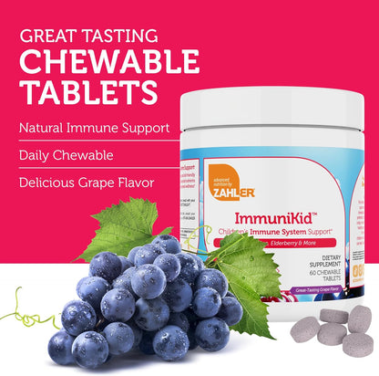 Zahler ImmuniKid with ElderMune Complex for Children's Antioxidant Support