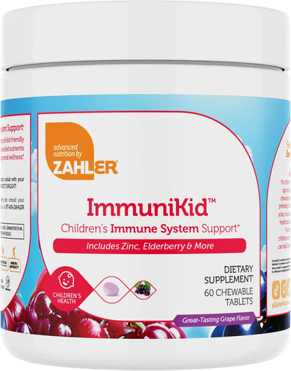 Best Vitamins for Kids Immune System ImmuniKid Chewable Tablets