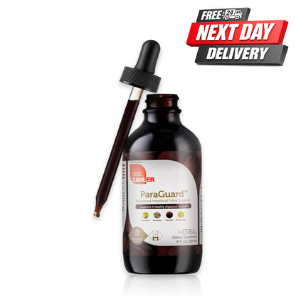 ParaGuard liquid drops dosage measurement for daily gut cleanse and digestive aid