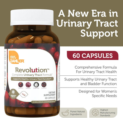 Revolution UTI Supplement Facts Label – D-Mannose and Cran-Max Cranberry Dosage