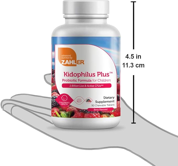 L. Acidophilus and Bifidobacterium Probiotic Strains Ingredients for Kids Chewable Probiotic