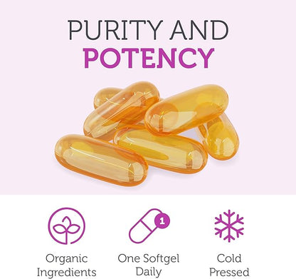 Cold Pressed Organic Flaxseed Oil and Alpha-Linolenic Acid Ingredients for Vegan Omega 3 Supplement