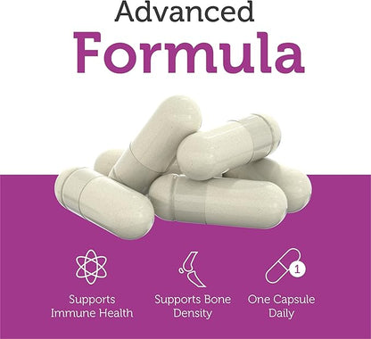 Taking a Vitamin D3 K2 Capsule Daily for Bone Health and Immune Support