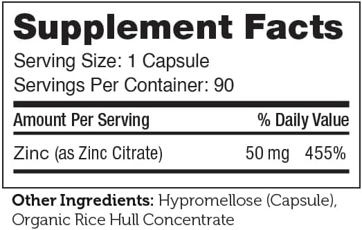 Kosher Halal Non-GMO Gluten-Free Badges for Zahler Zinc Supplement Capsules