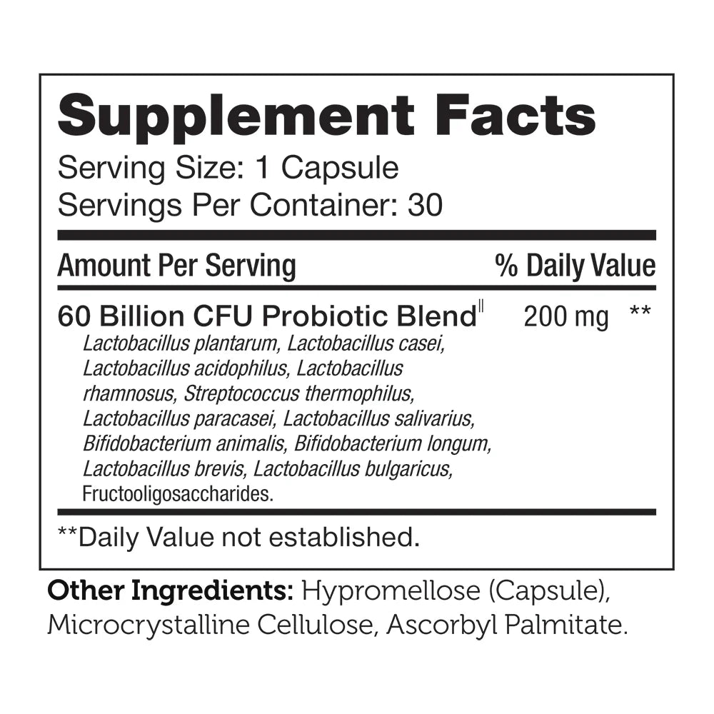 Supplement facts
