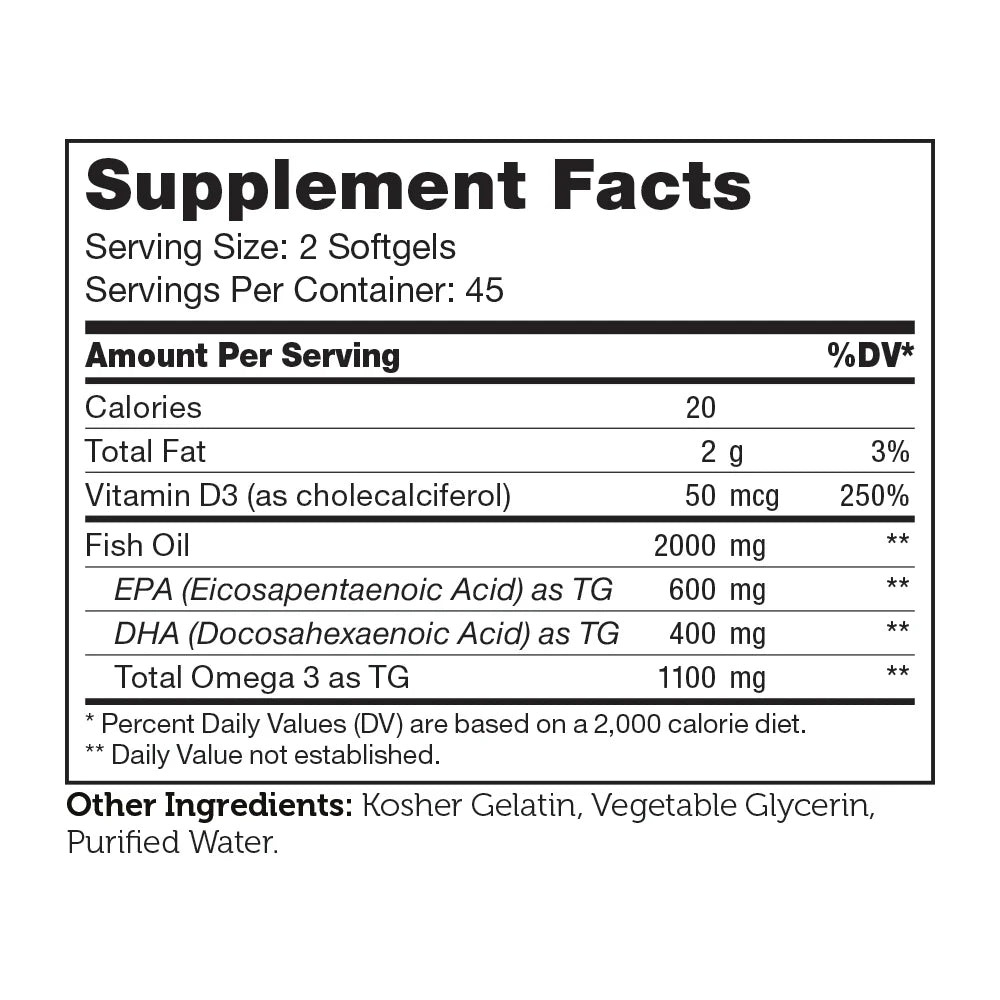 Supplement facts