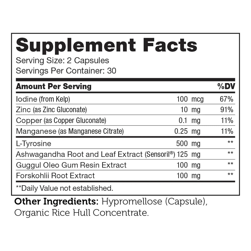 Supplement facts