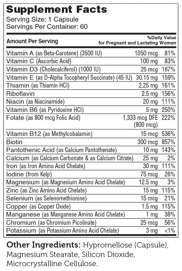 Supplement facts