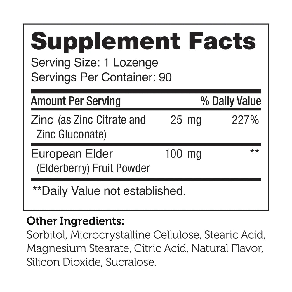 Supplement facts